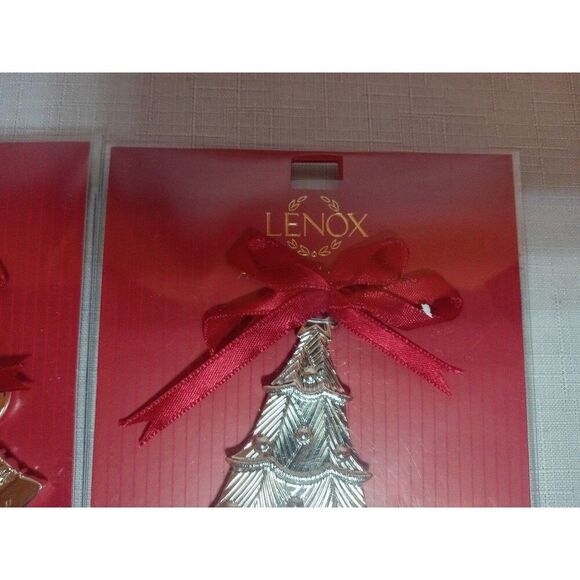 2) NEW Lenox American by Design Bell & Tree Charms SKU #815577 & #815579 NOS - Picture 2 of 6